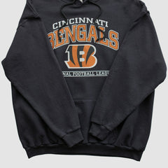 Cincinnati Bengals NFL 2010s Hooded Pullover Sweatshirt Black Vintage | Fanatics