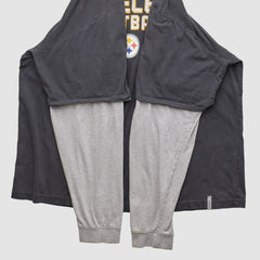 Pittsburgh Steelers Reebok 2010s Long Sleeve T-shirt Black Vintage | Fanatics