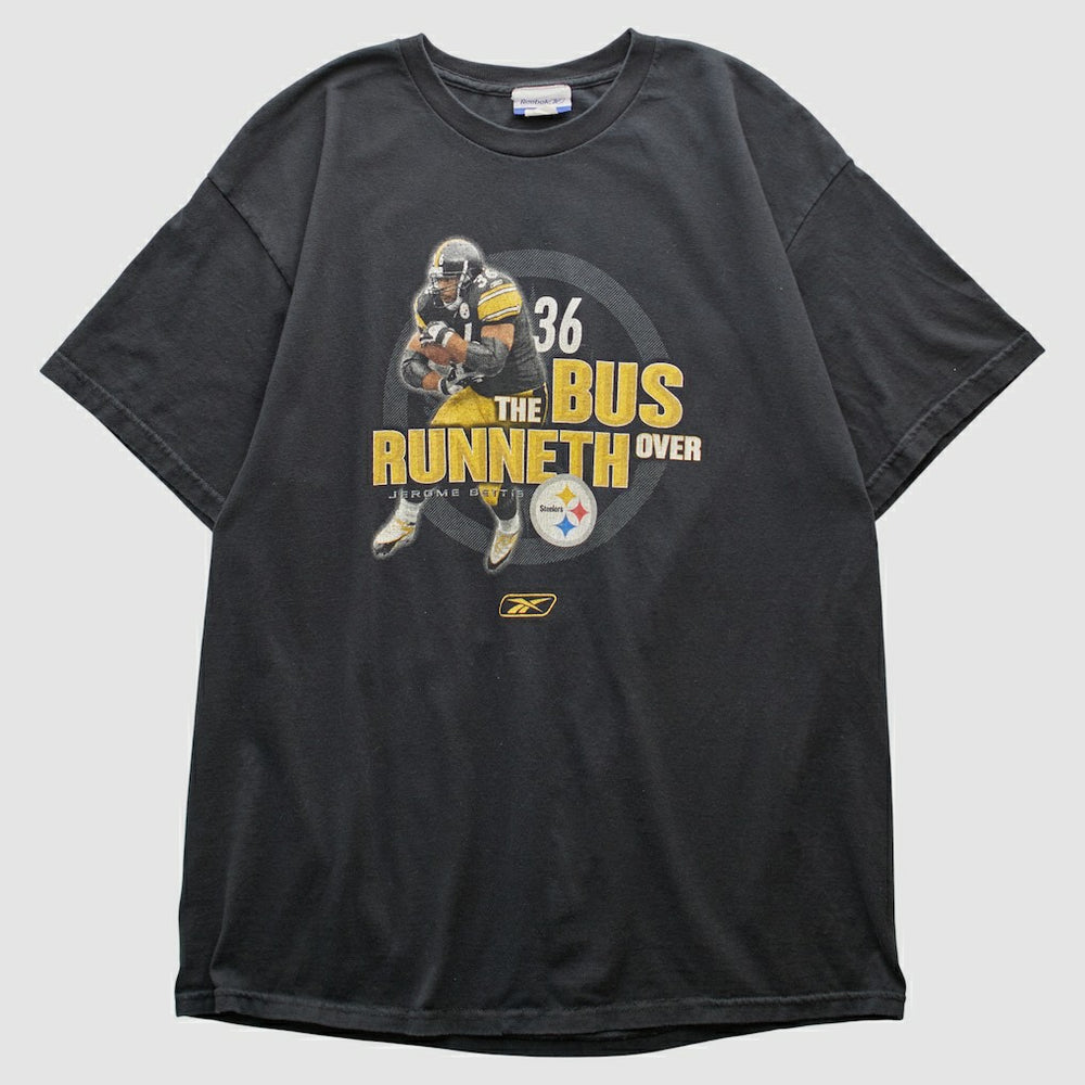Pittsburgh Steelers Reebok 2000s T-shirt Black Vintage | Fanatics