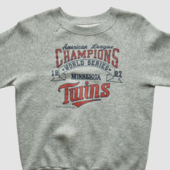 Minnesota Twins 1987 Pullover Sweatshirt - MLB