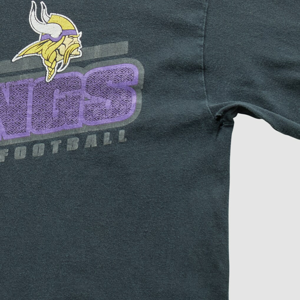 Minnesota Vikings NFL 2010s Long Sleeve T-shirt Charcoal Vintage | Fanatics