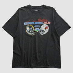 Superbowl XLIII NFL 2009 T-shirt Black Vintage | Fanatics
