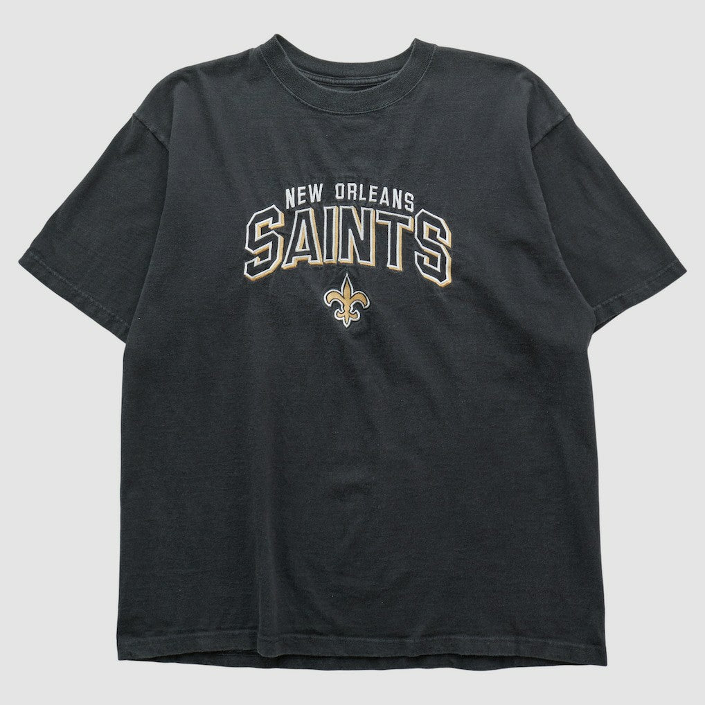 New Orleans Saints Reebok 2000s T-shirt Black Vintage | Fanatics