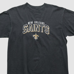 New Orleans Saints Reebok 2000s T-shirt Black Vintage | Fanatics