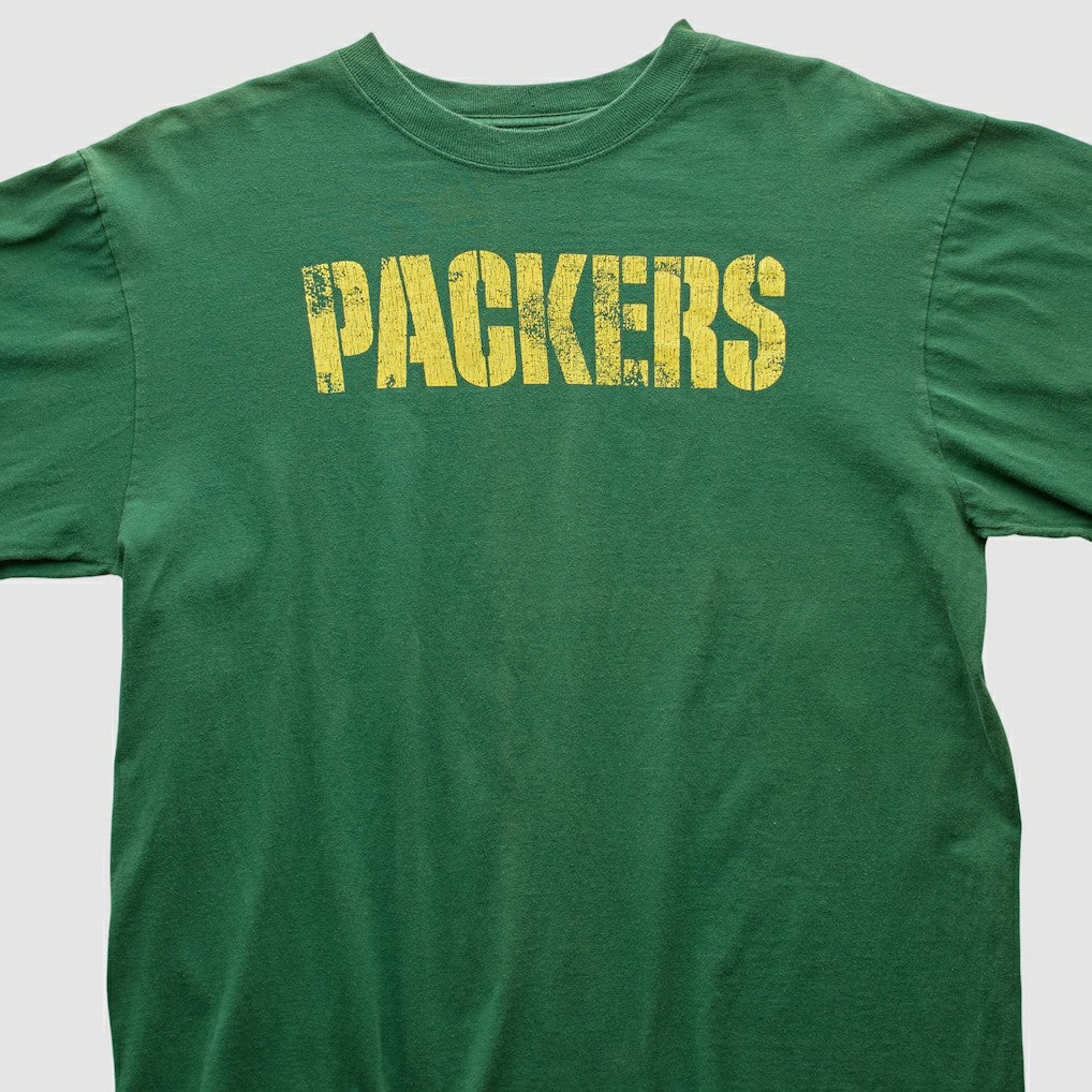 Green Bay Packers Reebok 2000s Long Sleeve T-shirt Green Vintage | Fanatics