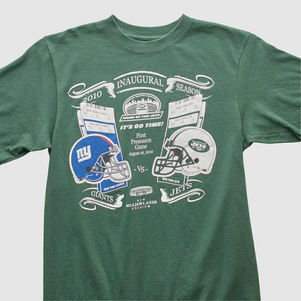 New York Jets Reebok 2010 T-shirt Green Vintage | Fanatics