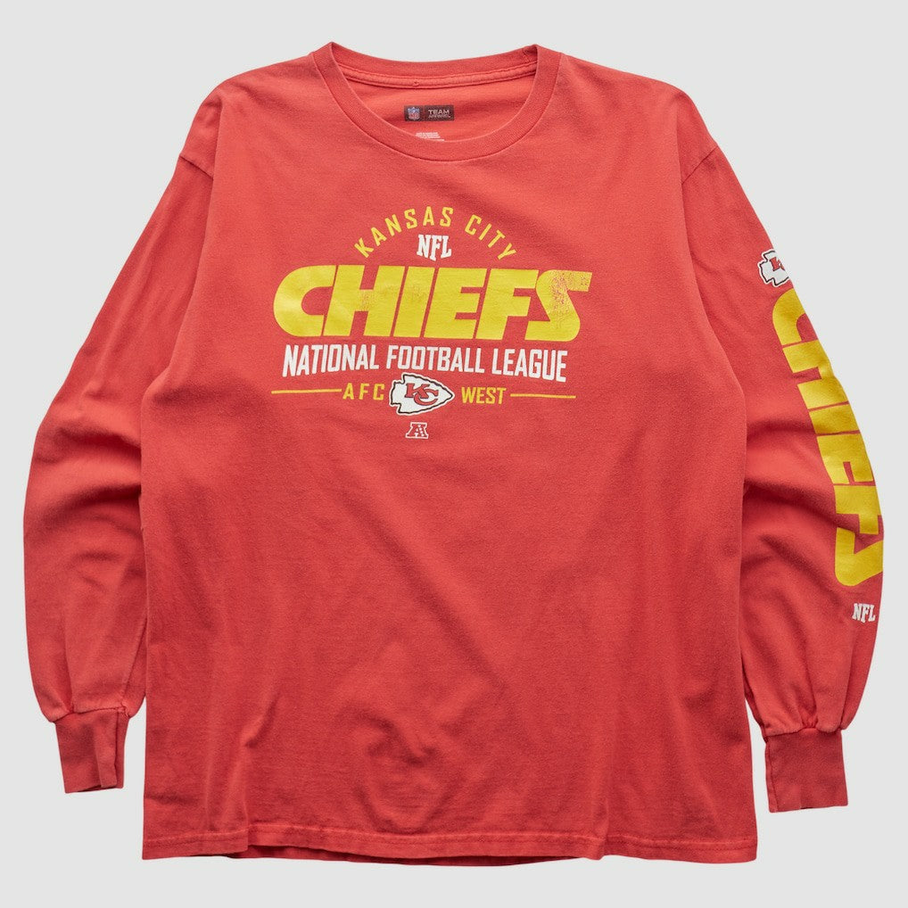 Kansas City Chiefs NFL 2010s Long Sleeve T-shirt Red Vintage | Fanatics