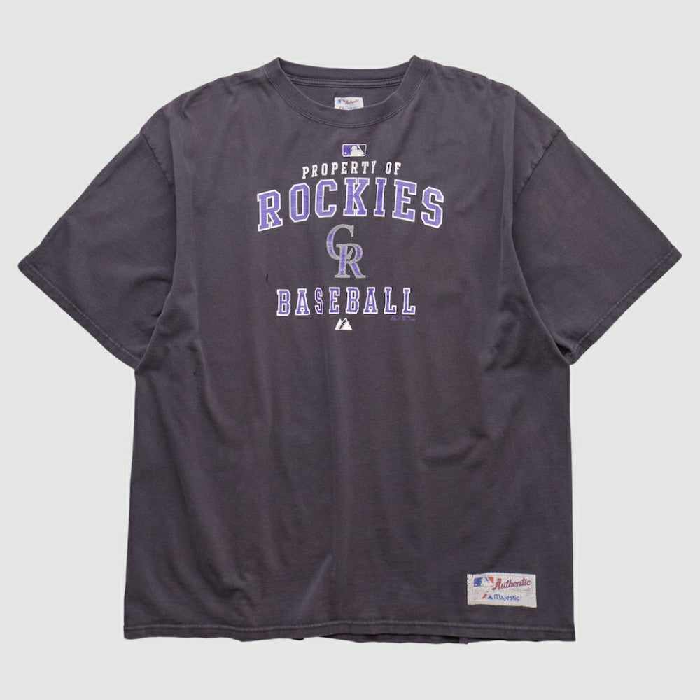Colorado Rockies Majestic 2000s T-shirt - MLB