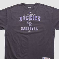 Colorado Rockies Majestic 2000s T-shirt - MLB