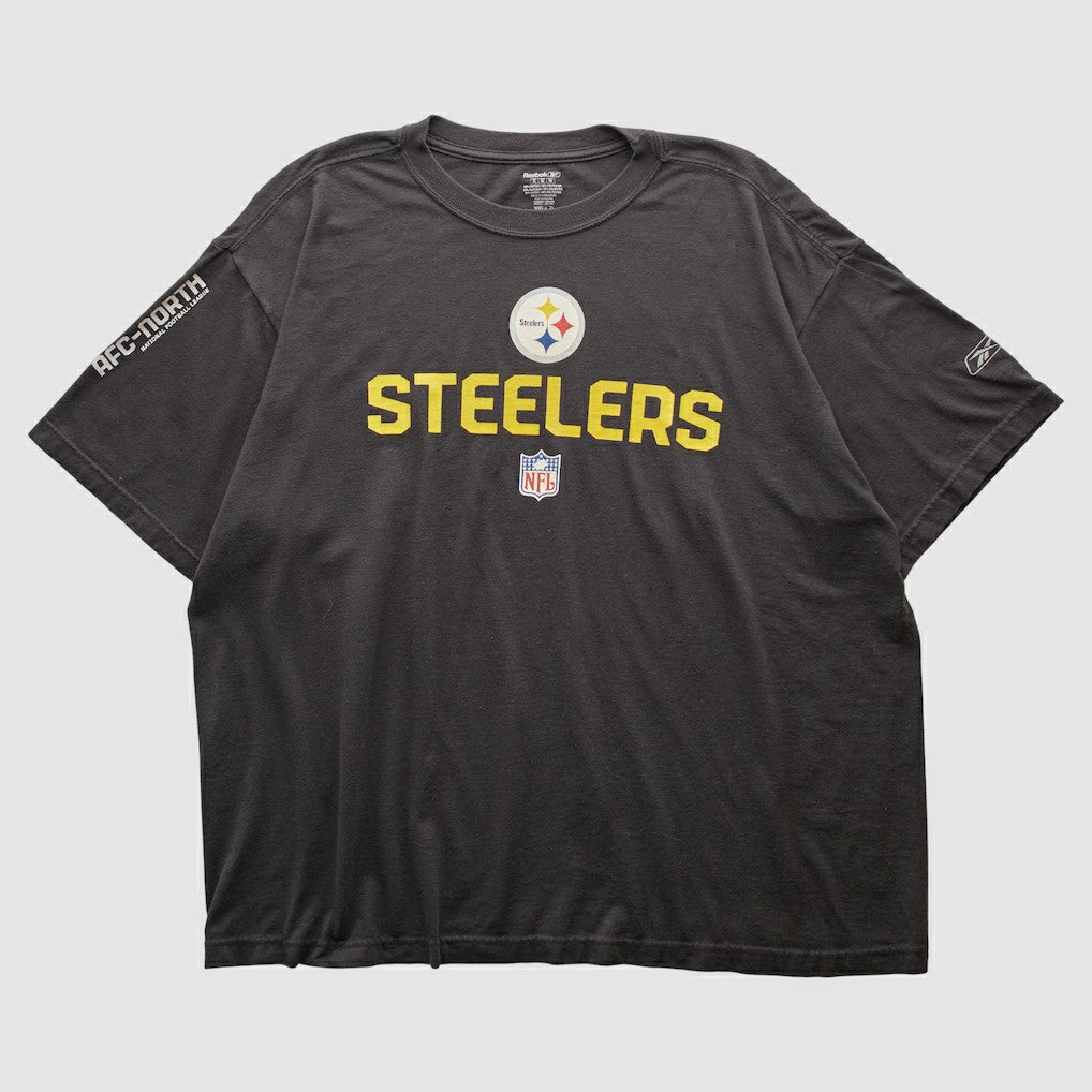 Pittsburgh Steelers Reebok 2000s T-shirt Black Vintage | Fanatics