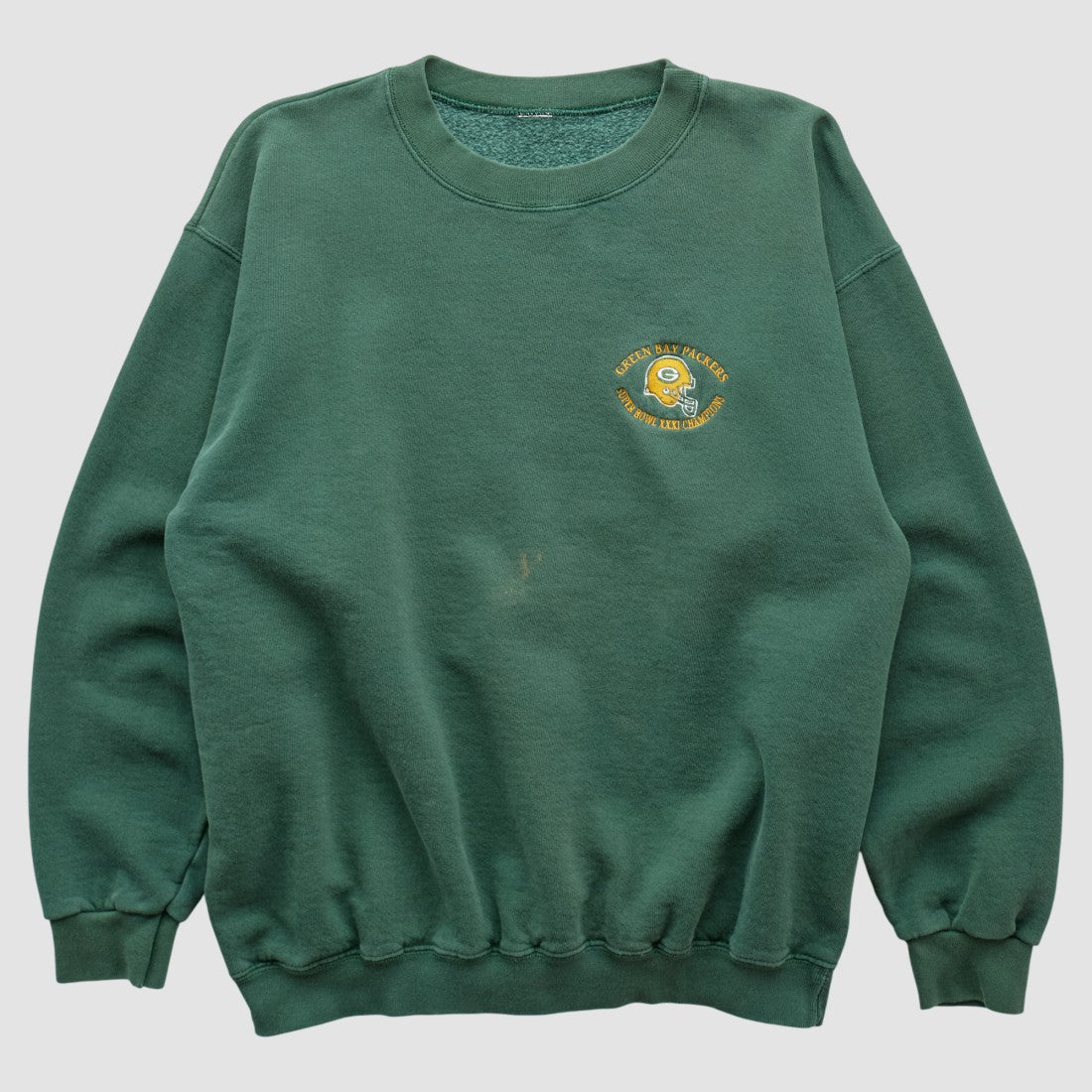 Green Bay Packers 1997 Sweatshirt Green Vintage | Fanatics