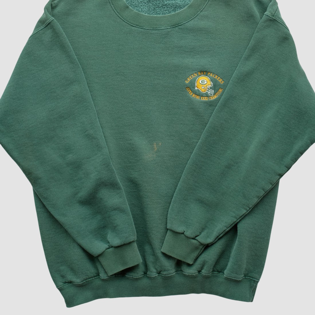 Green Bay Packers 1997 Sweatshirt Green Vintage | Fanatics