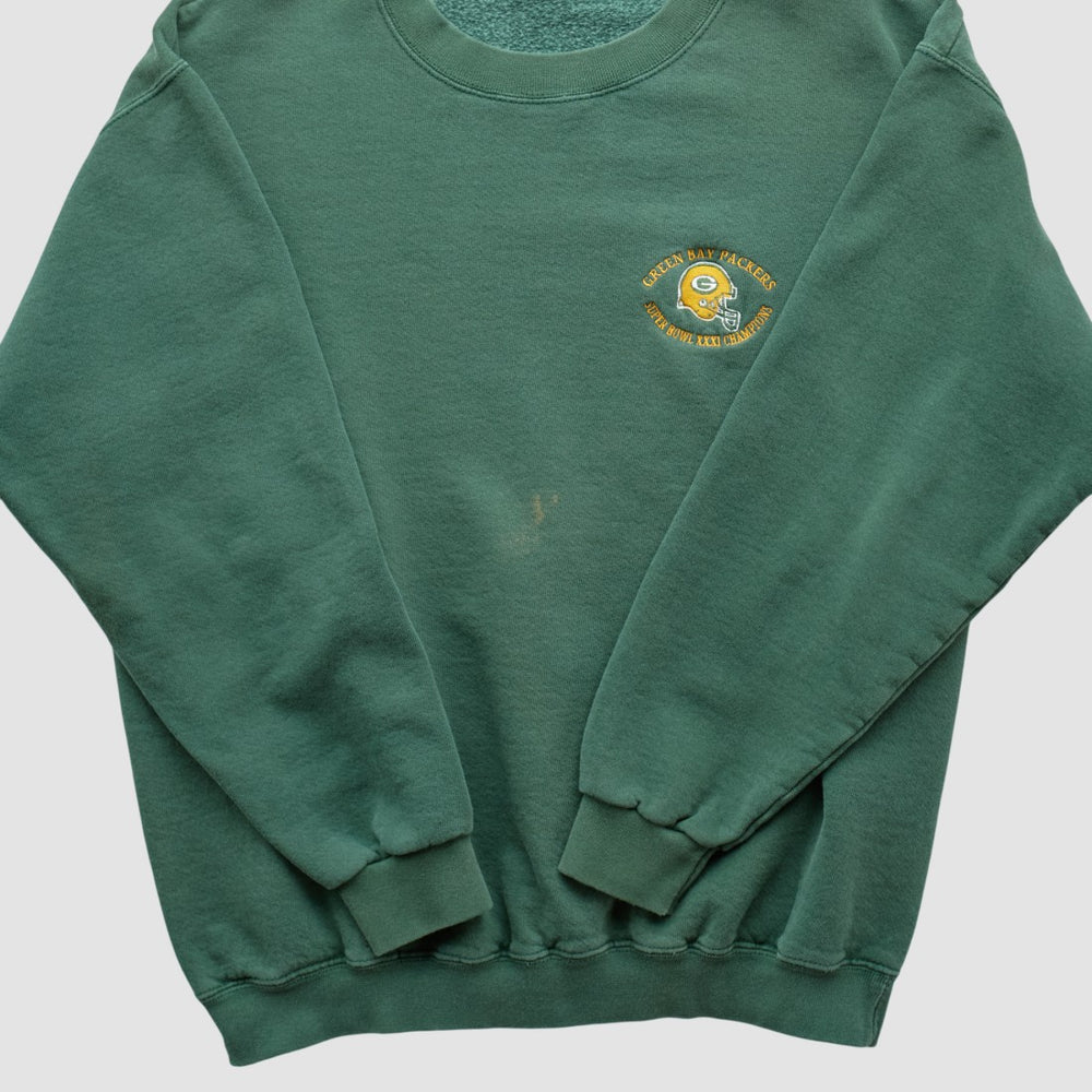 Green Bay Packers 1997 Sweatshirt Green Vintage | Fanatics