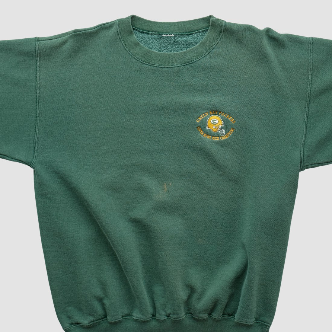 Green Bay Packers 1997 Sweatshirt Green Vintage | Fanatics