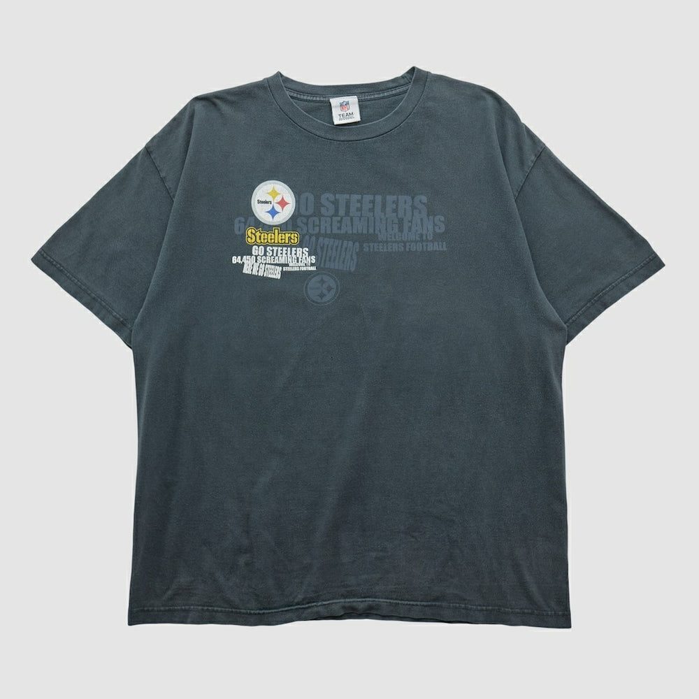 Pittsburgh Steelers NFL 2010s T-shirt Charcoal Vintage | Fanatics