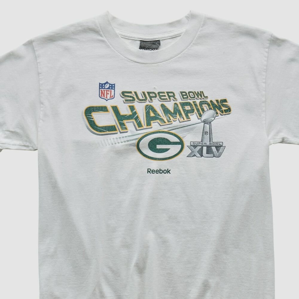 Green Bay Packers Reebok 2011 T-shirt White Vintage | Fanatics