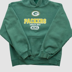 Green Bay Packers NFL 2000s Hooded Sweatshirt Green Vintage | Fanatics