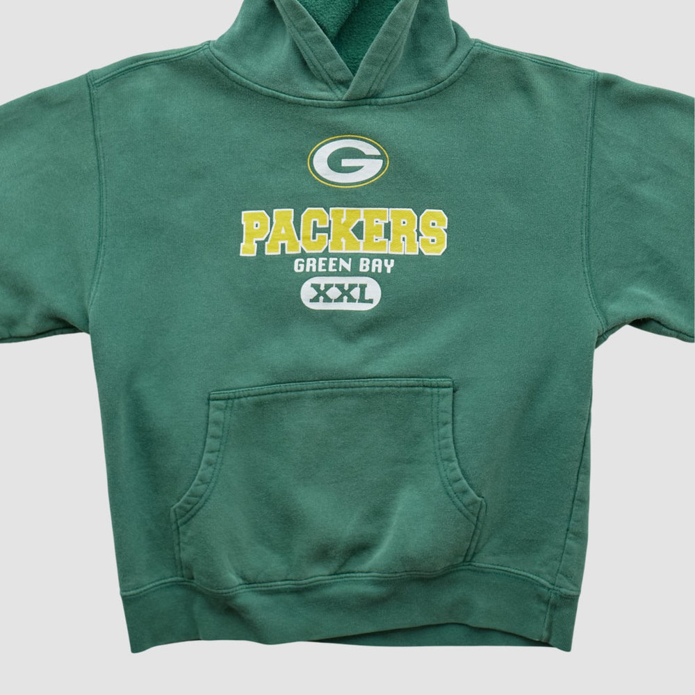 Green Bay Packers NFL 2000s Hooded Sweatshirt Green Vintage | Fanatics