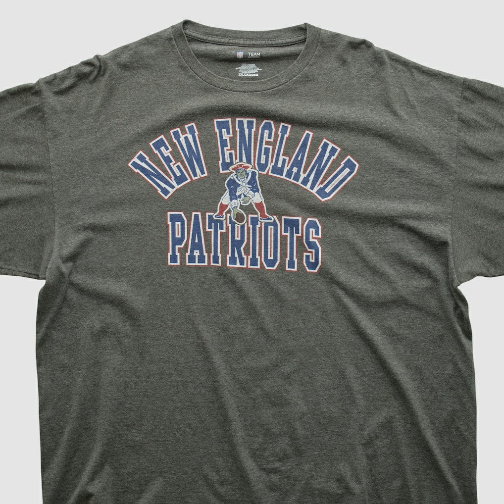 New England Patriots NFL 2010s Long Sleeve T-shirt Dark Heather Gray Vintage | Fanatics