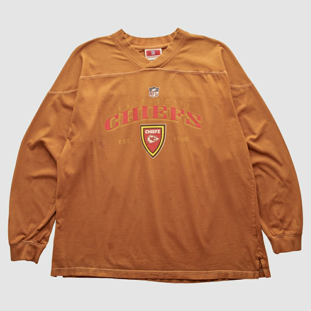 Kansas City Chiefs NFL 2000s Pullover Sweatshirt Brown Vintage | Fanatics