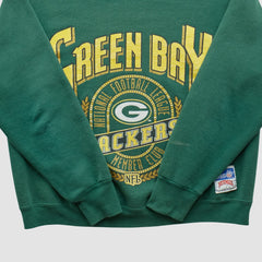 Green Bay Packers Nutmeg Mills 90s Sweatshirt Green Vintage | Fanatics