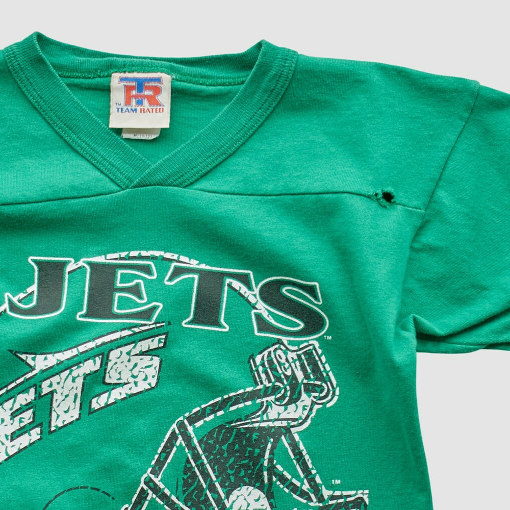 New York Jets Team Rated 90s T-shirt Green Vintage | Fanatics