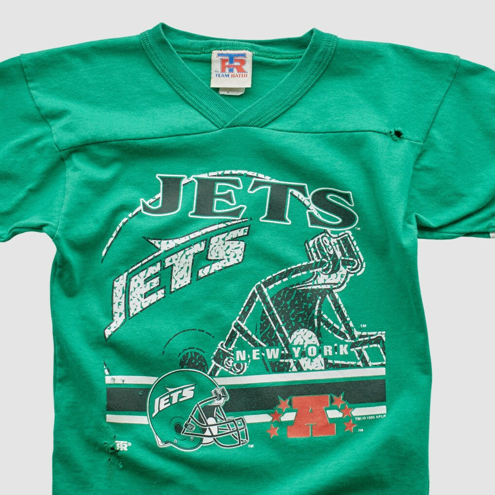 New York Jets Team Rated 90s T-shirt Green Vintage | Fanatics