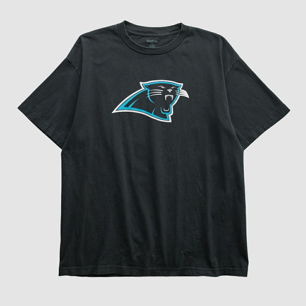 Carolina Panthers Reebok 2000s T-shirt Black Vintage | Fanatics