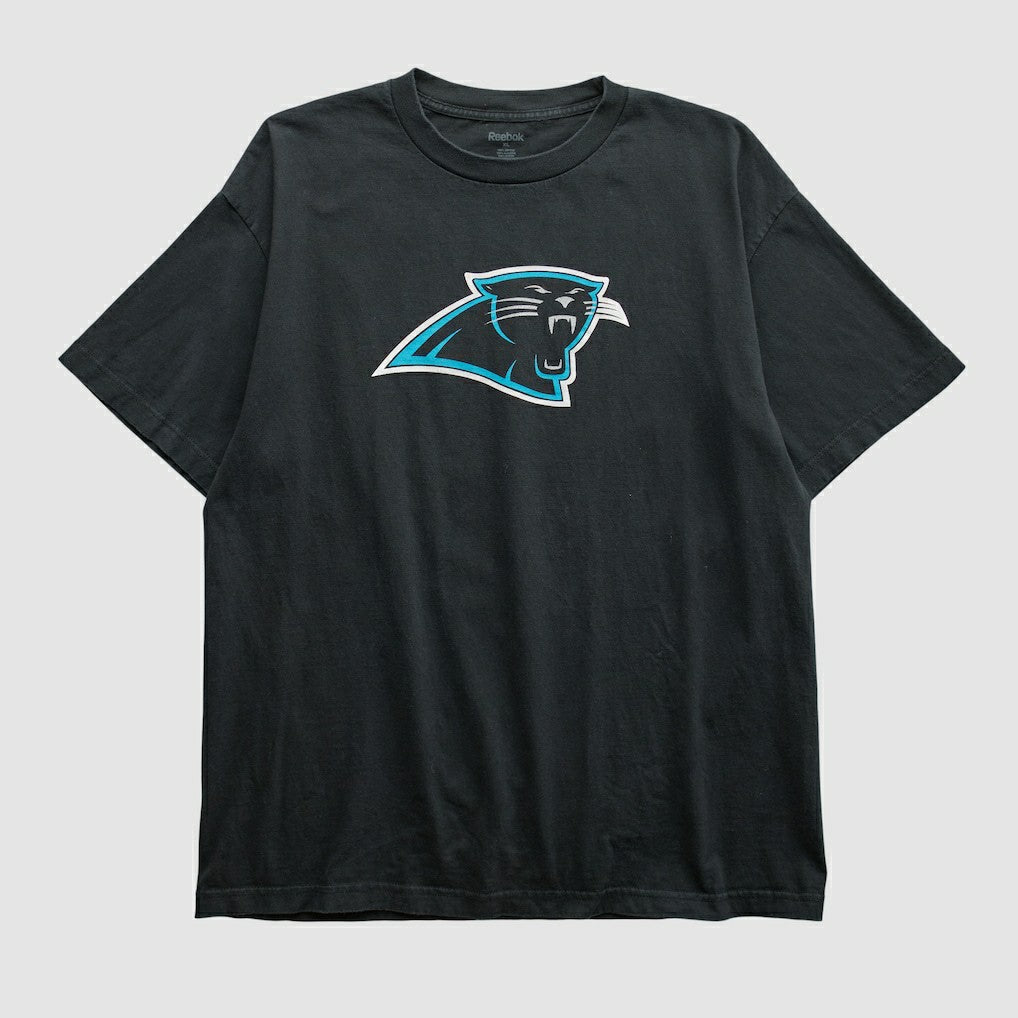 Carolina Panthers Reebok 2000s T-shirt Black Vintage | Fanatics