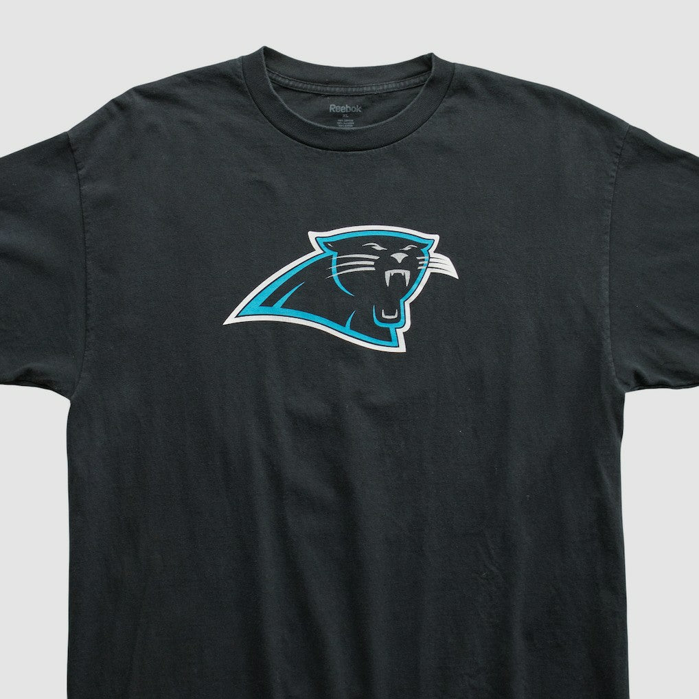 Carolina Panthers Reebok 2000s T-shirt Black Vintage | Fanatics