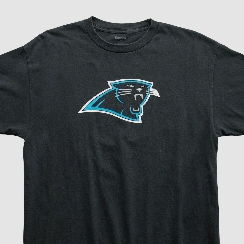 Carolina Panthers Reebok 2000s T-shirt Black Vintage | Fanatics