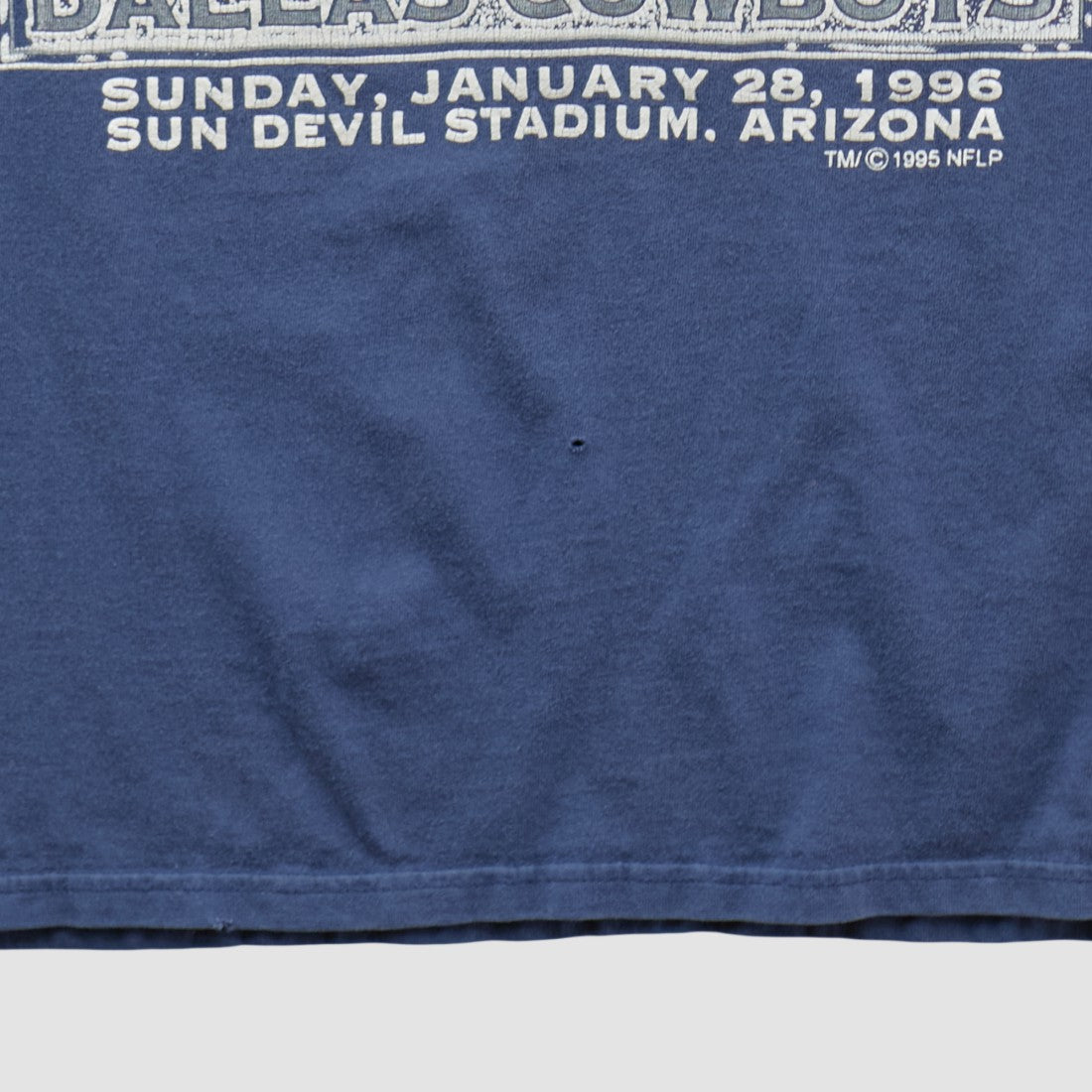 Dallas Cowboys Hanes 1996 T-shirt Navy Vintage | Fanatics