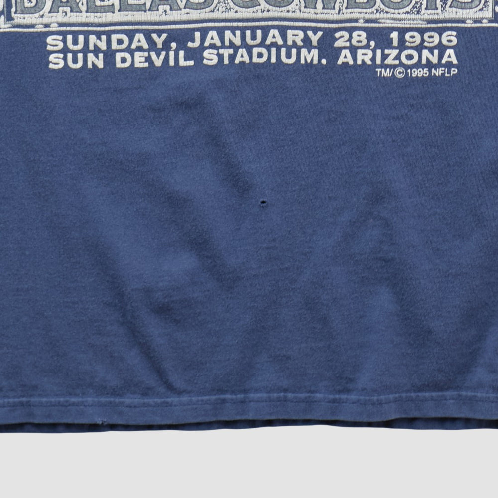 Dallas Cowboys Hanes 1996 T-shirt Navy Vintage | Fanatics