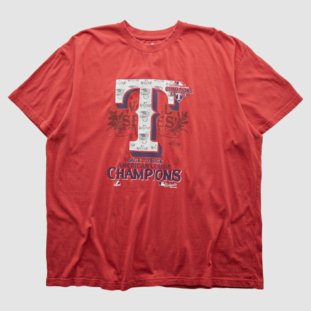 Texas Rangers Majestic 2011 T-shirt - MLB