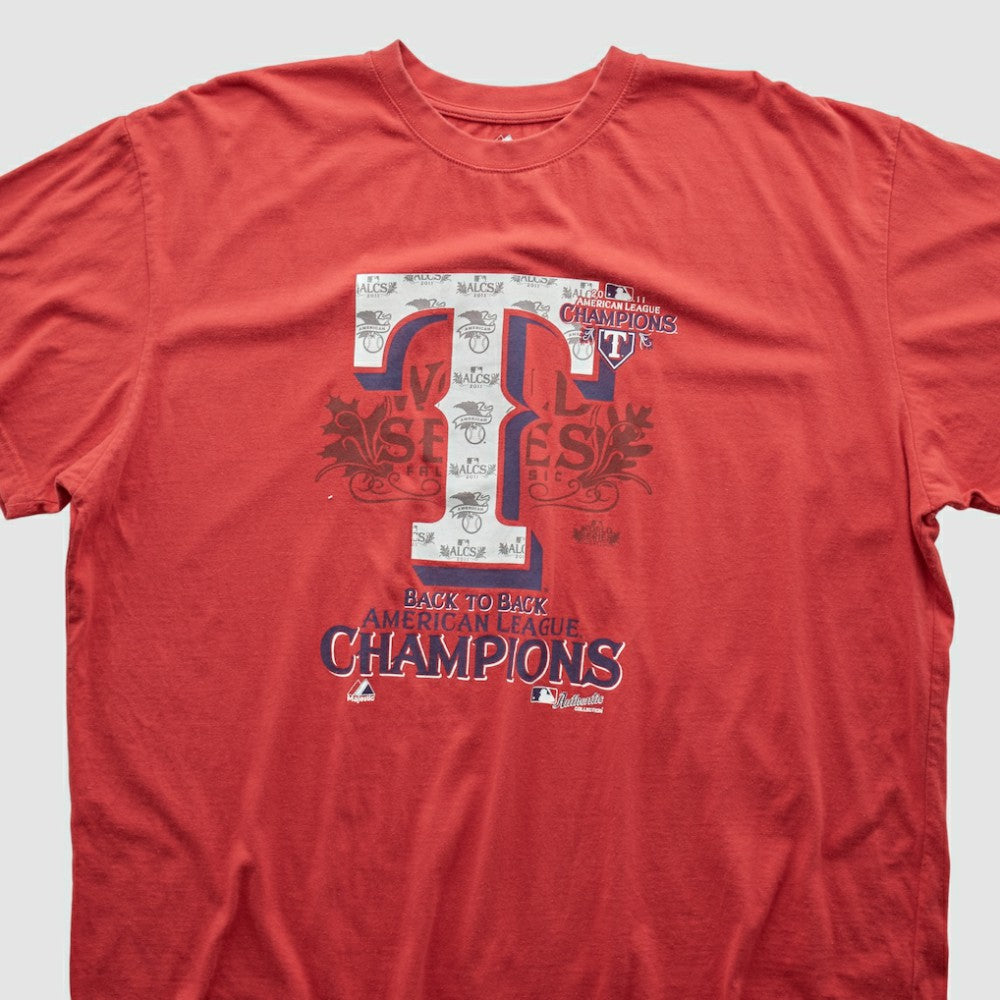Texas Rangers Majestic 2011 T-shirt - MLB