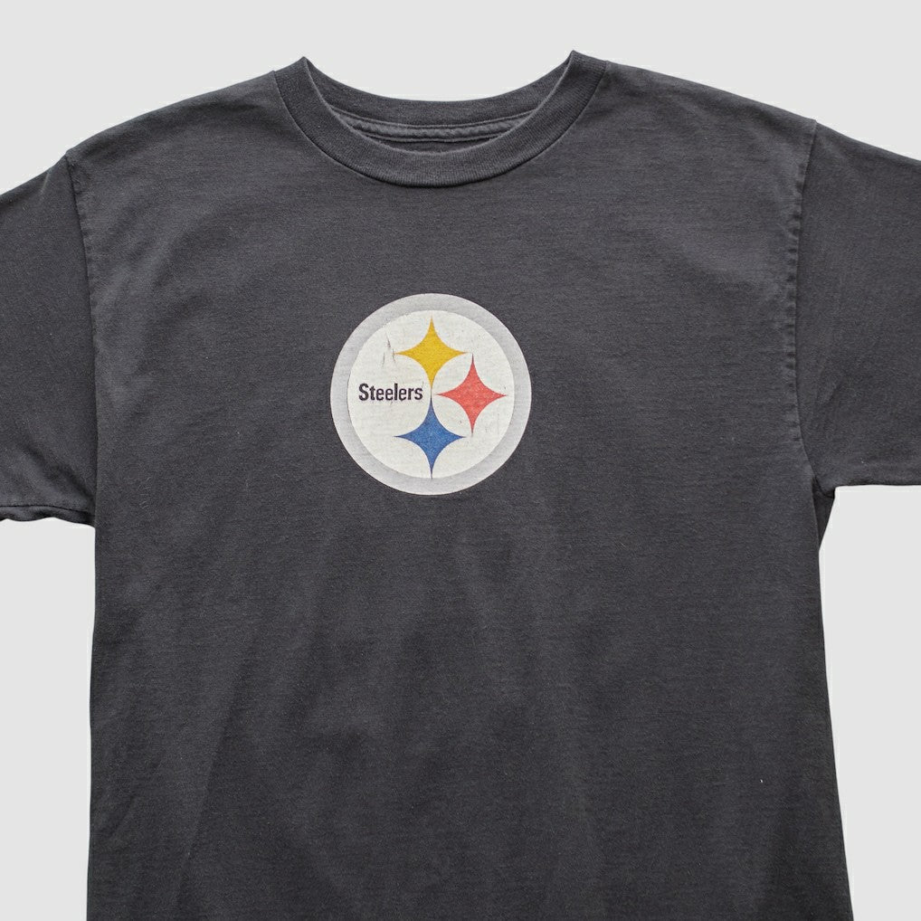 Pittsburgh Steelers Reebok 2000s T-shirt Charcoal Vintage | Fanatics