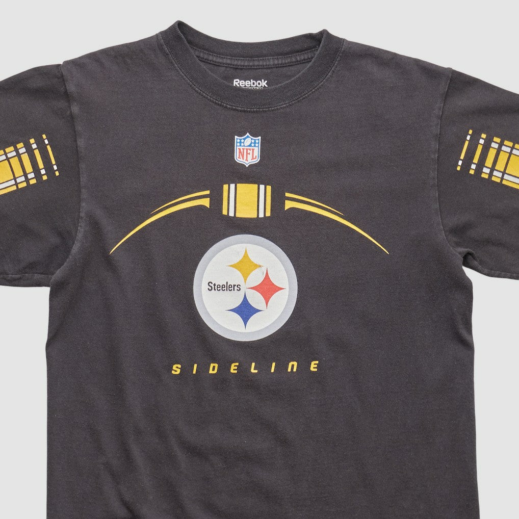 Pittsburgh Steelers Reebok 2000s T-shirt Black Vintage | Fanatics