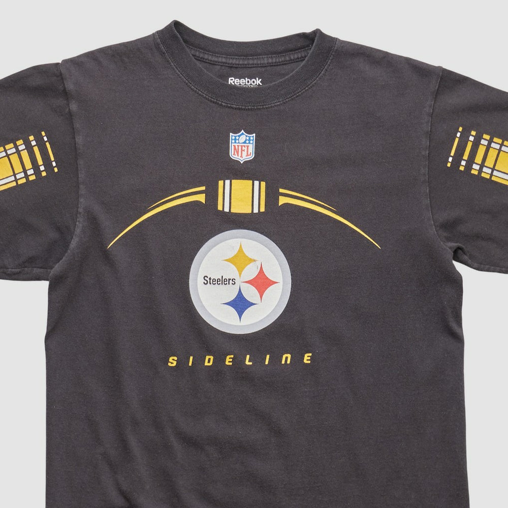 Pittsburgh Steelers Reebok 2000s T-shirt Black Vintage | Fanatics
