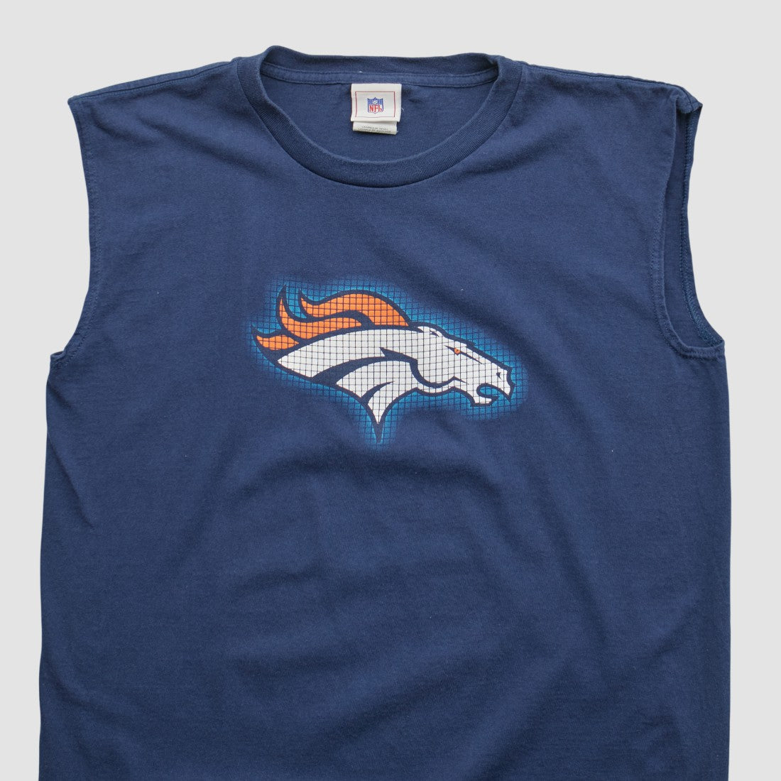 Denver Broncos NFL 2000s Tank Navy Vintage | Fanatics