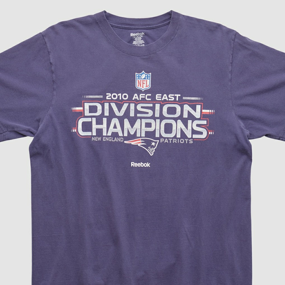 New England Patriots Reebok 2010 T-shirt Purple Vintage | Fanatics