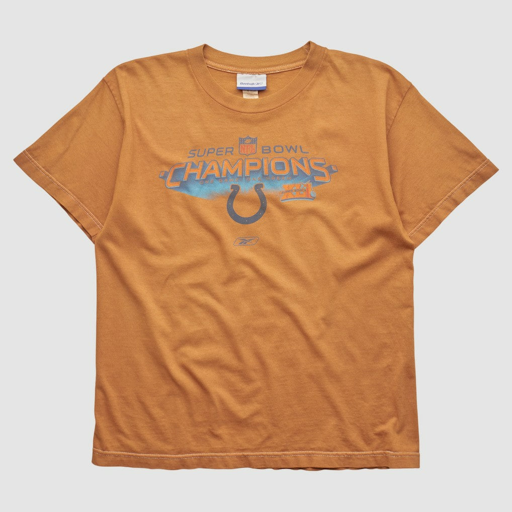 Indianapolis Colts Reebok 2007 T-shirt Orange Vintage | Fanatics