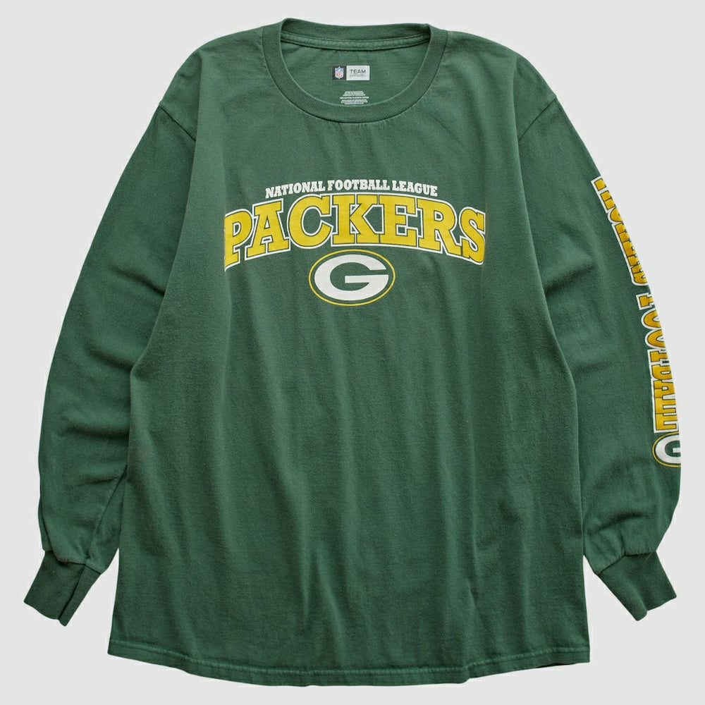 Green Bay Packers NFL 2010 Long Sleeve T-shirt Green Vintage | Fanatics