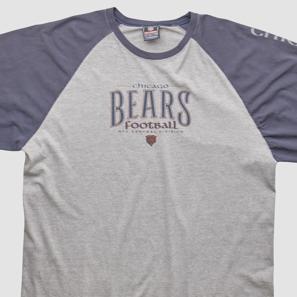 Chicago Bears NFL 2000s Long Sleeve T-shirt Heather Gray Vintage | Fanatics