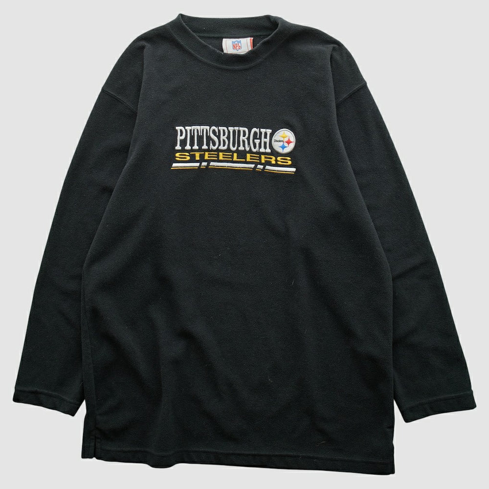 Pittsburgh Steelers NFL 2000s Pullover Sweatshirt Black Vintage | Fanatics