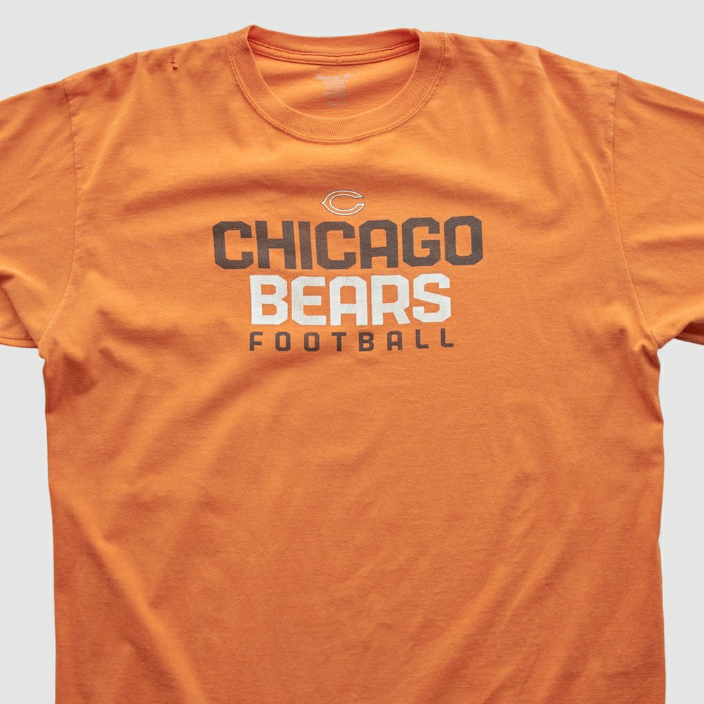 Chicago Bears Reebok 2000s Long Sleeve T-shirt Orange Vintage | Fanatics