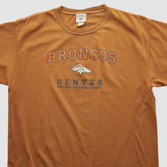 Denver Broncos NFL 2000s T-shirt Brown Vintage | Fanatics