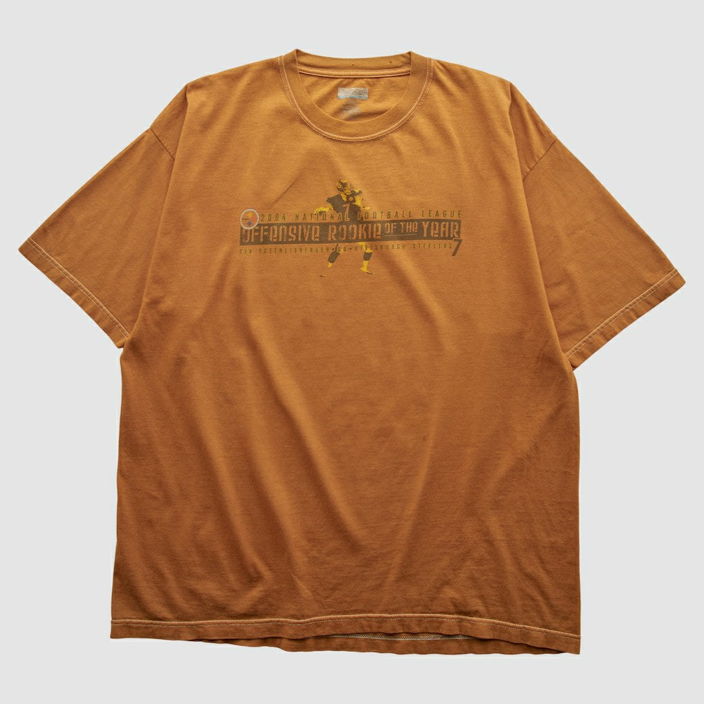 Pittsburgh Steelers Reebok 2004 T-shirt Orange Vintage | Fanatics