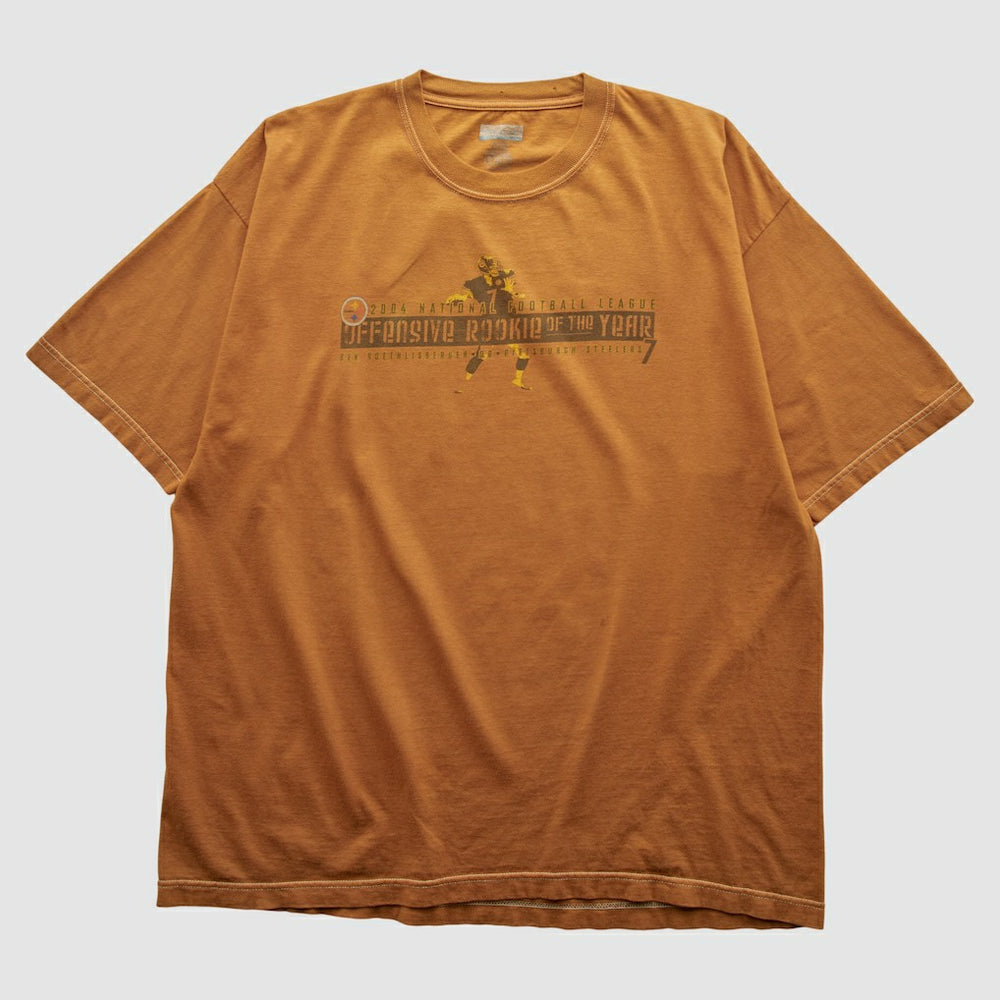 Pittsburgh Steelers Reebok 2004 T-shirt Orange Vintage | Fanatics