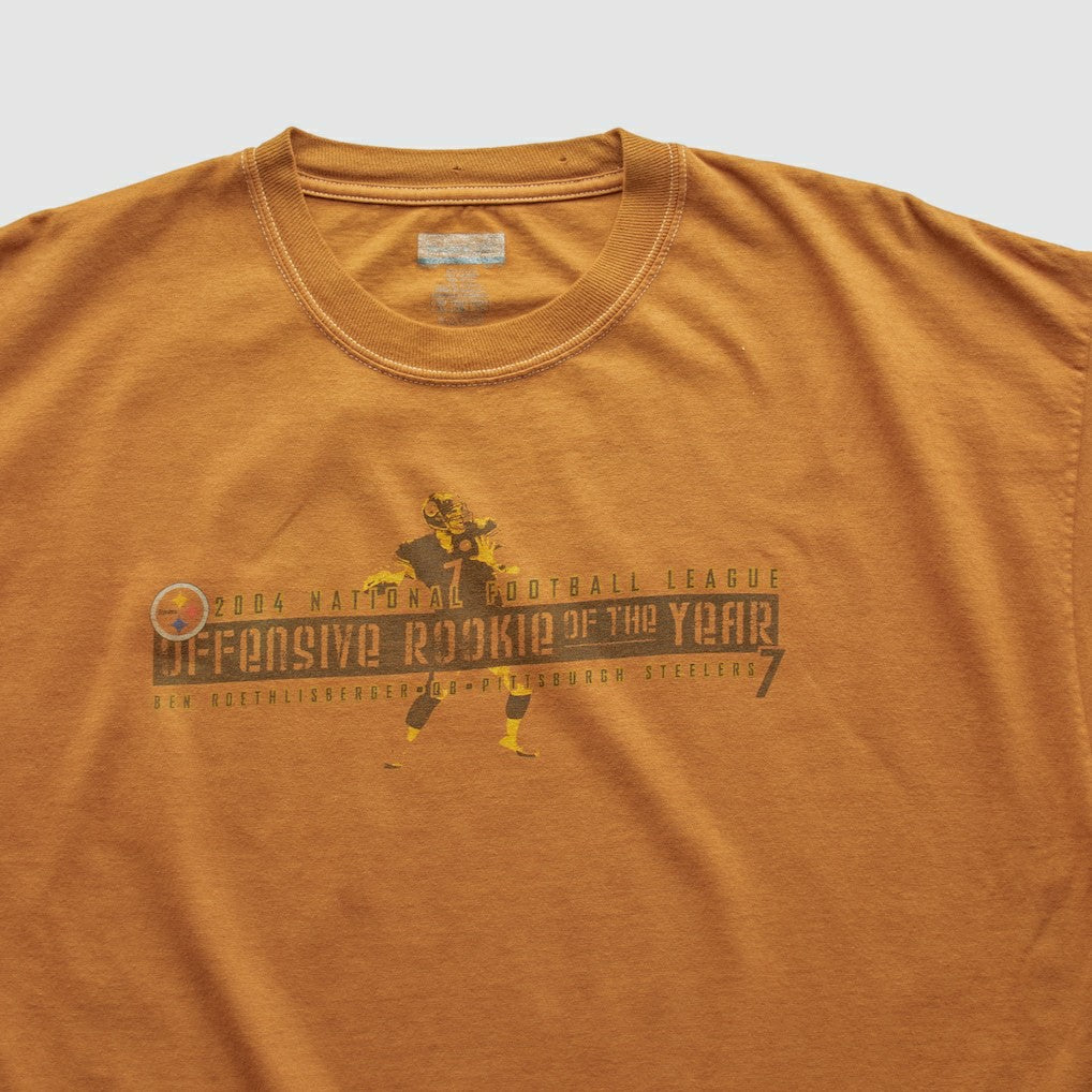 Pittsburgh Steelers Reebok 2004 T-shirt Orange Vintage | Fanatics