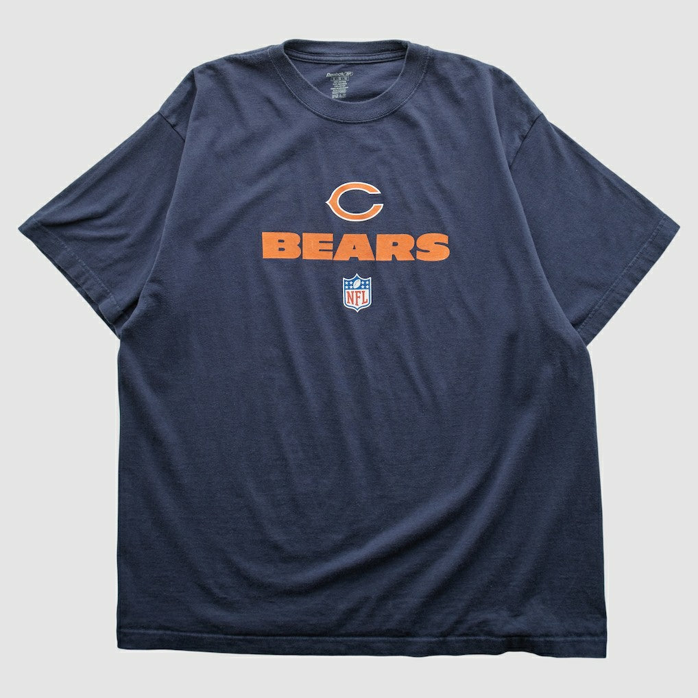 Chicago Bears Reebok 2000s T-shirt Navy Vintage | Fanatics